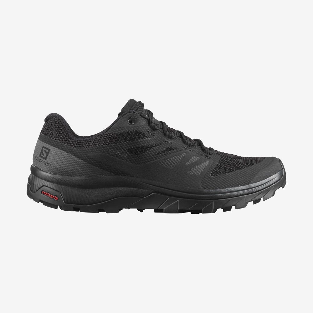 Salomon OUTLINE GORE-TEX Vandringsskor Herr Svarta | SE-961038