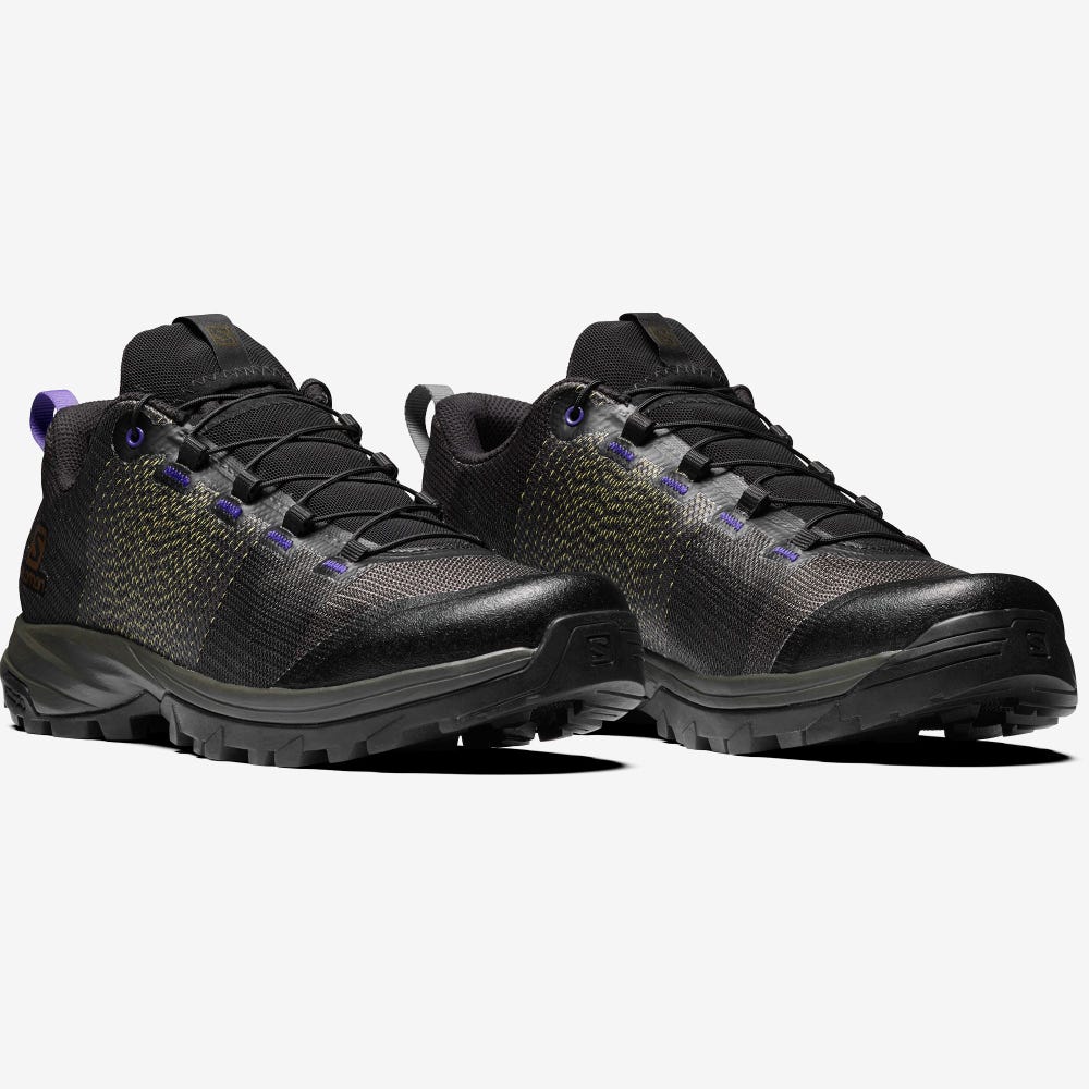 Salomon OUTPRO MATRYX FOR THE BROKEN ARM Sneakers Dam Olivgröna/Svarta/Lila | SE-476230