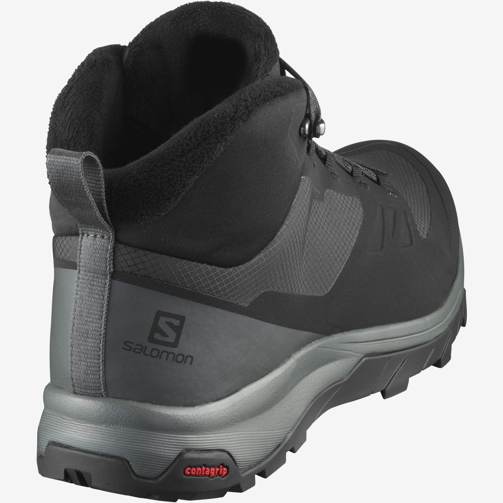 Salomon OUTSNAP CLIMASALOMON™ WATERPROOF Vinterkängor Herr Svarta | SE-026734