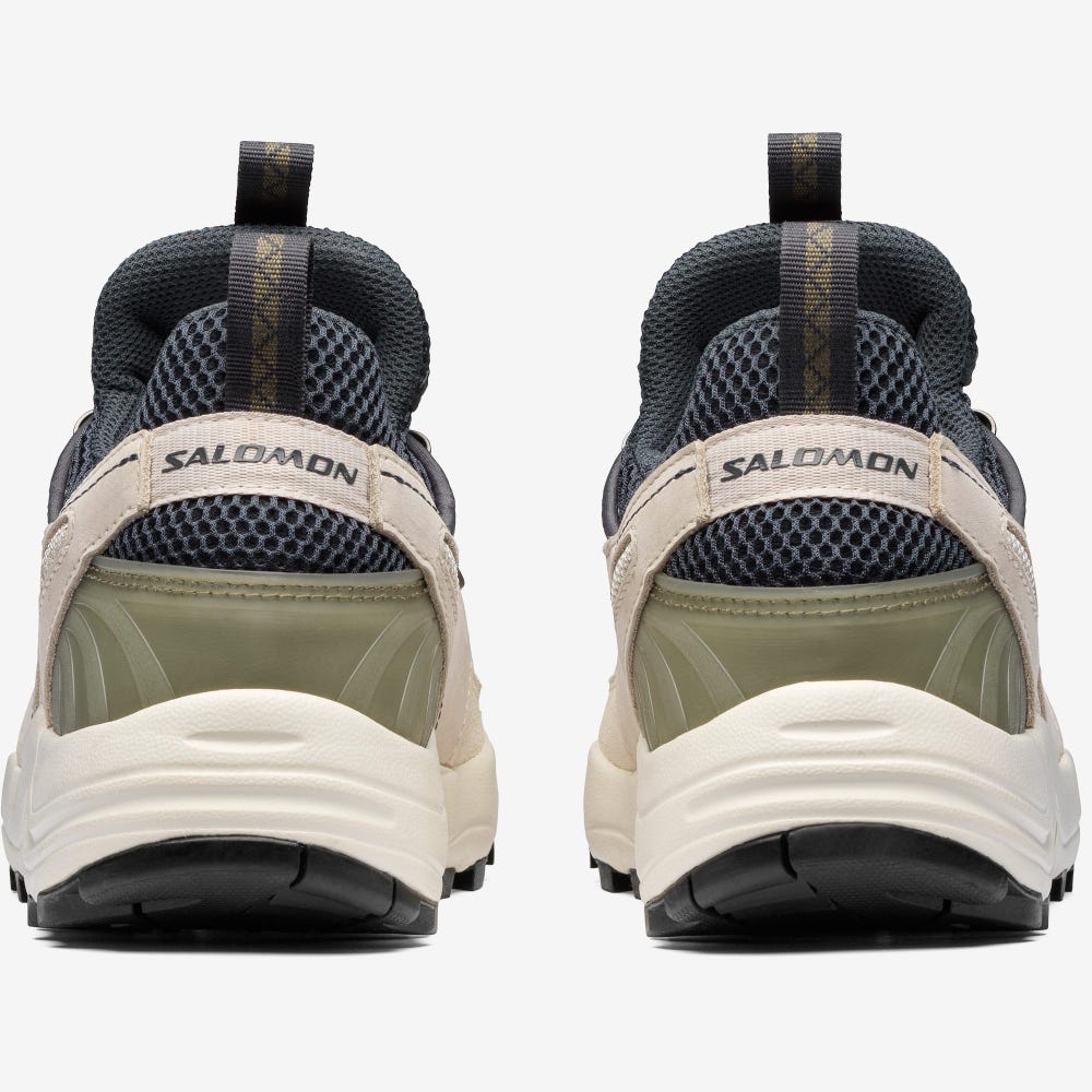 Salomon RAID WIND ADVANCED Sneakers Dam Grå/Beige/MörkGröna | SE-731084