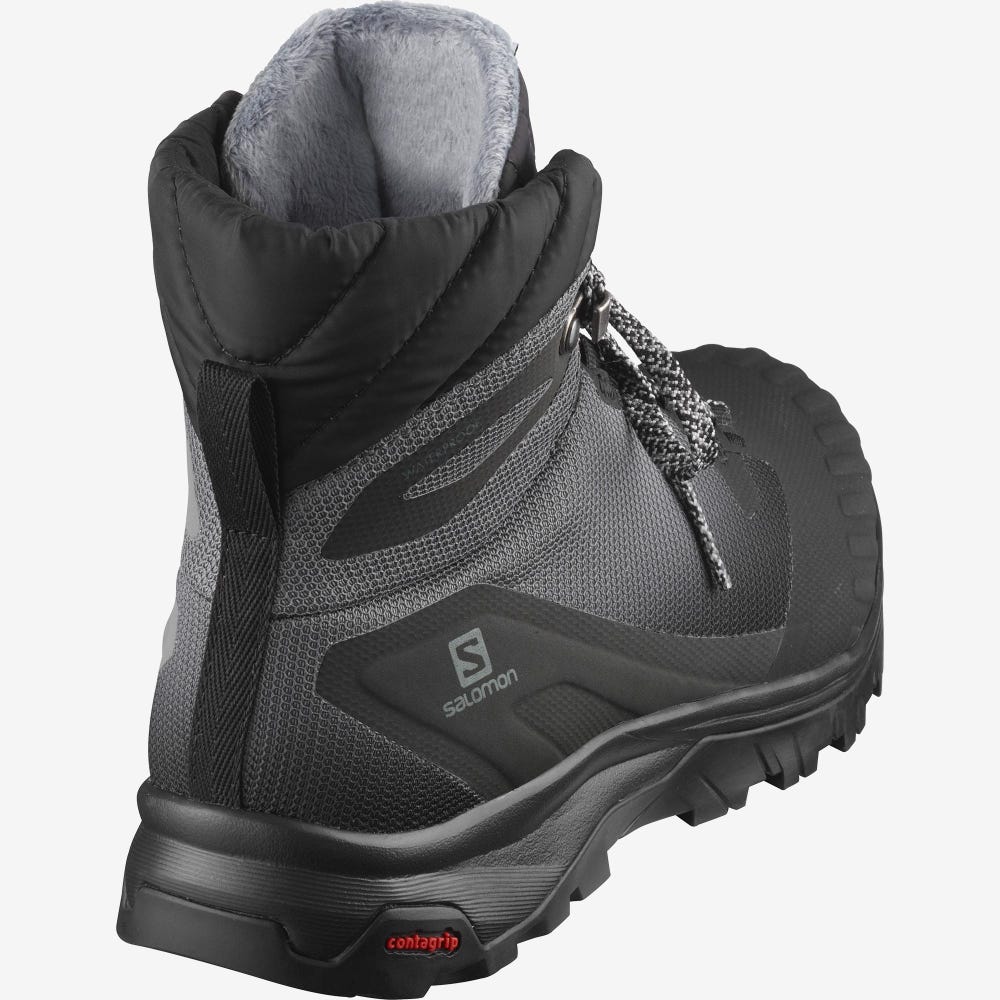 Salomon VAYA BLAZE THINSULATE™ CLIMASALOMON™ WATERPROOF Vandringskängor Dam Svarta | SE-346819