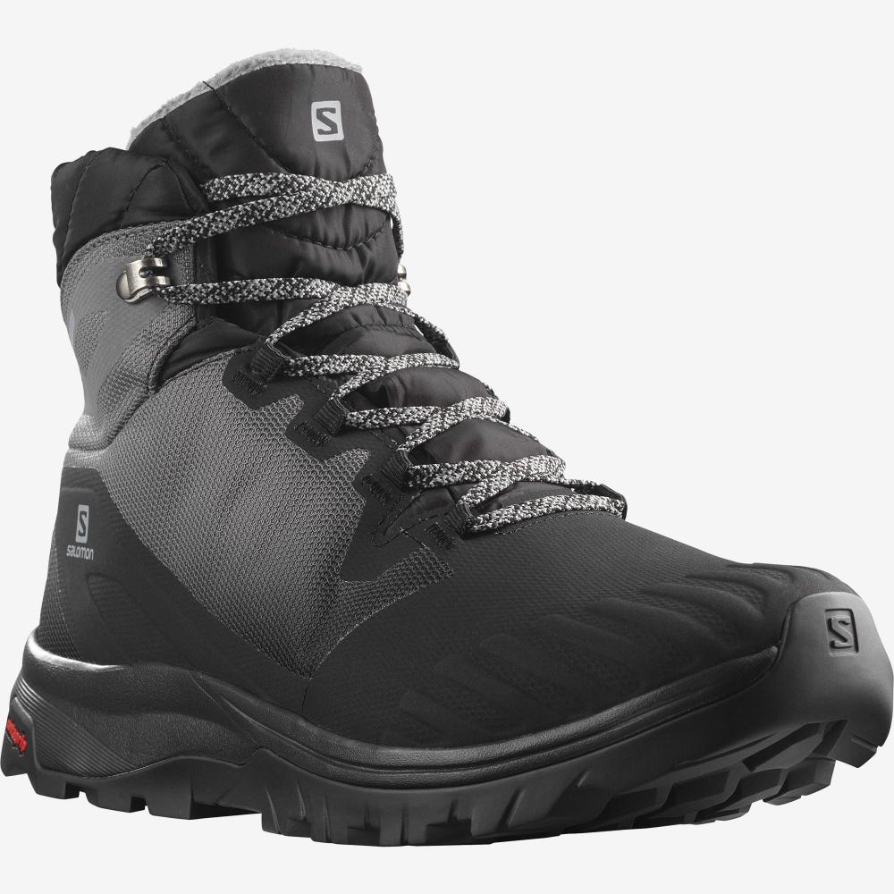 Salomon VAYA BLAZE THINSULATE™ CLIMASALOMON™ WATERPROOF Vandringskängor Dam Svarta | SE-346819