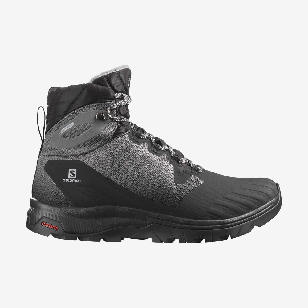 Salomon VAYA BLAZE THINSULATE™ CLIMASALOMON™ WATERPROOF Vandringskängor Dam Svarta | SE-346819