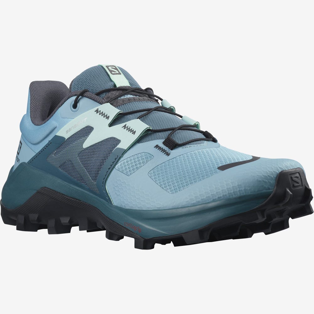 Salomon WILDCROSS 2 Trailskor Dam Blå | SE-391782