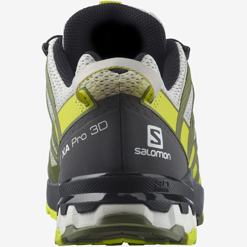 Salomon XA PRO 3D v8 Vandringsskor Herr Grå/Gröna | SE-740592