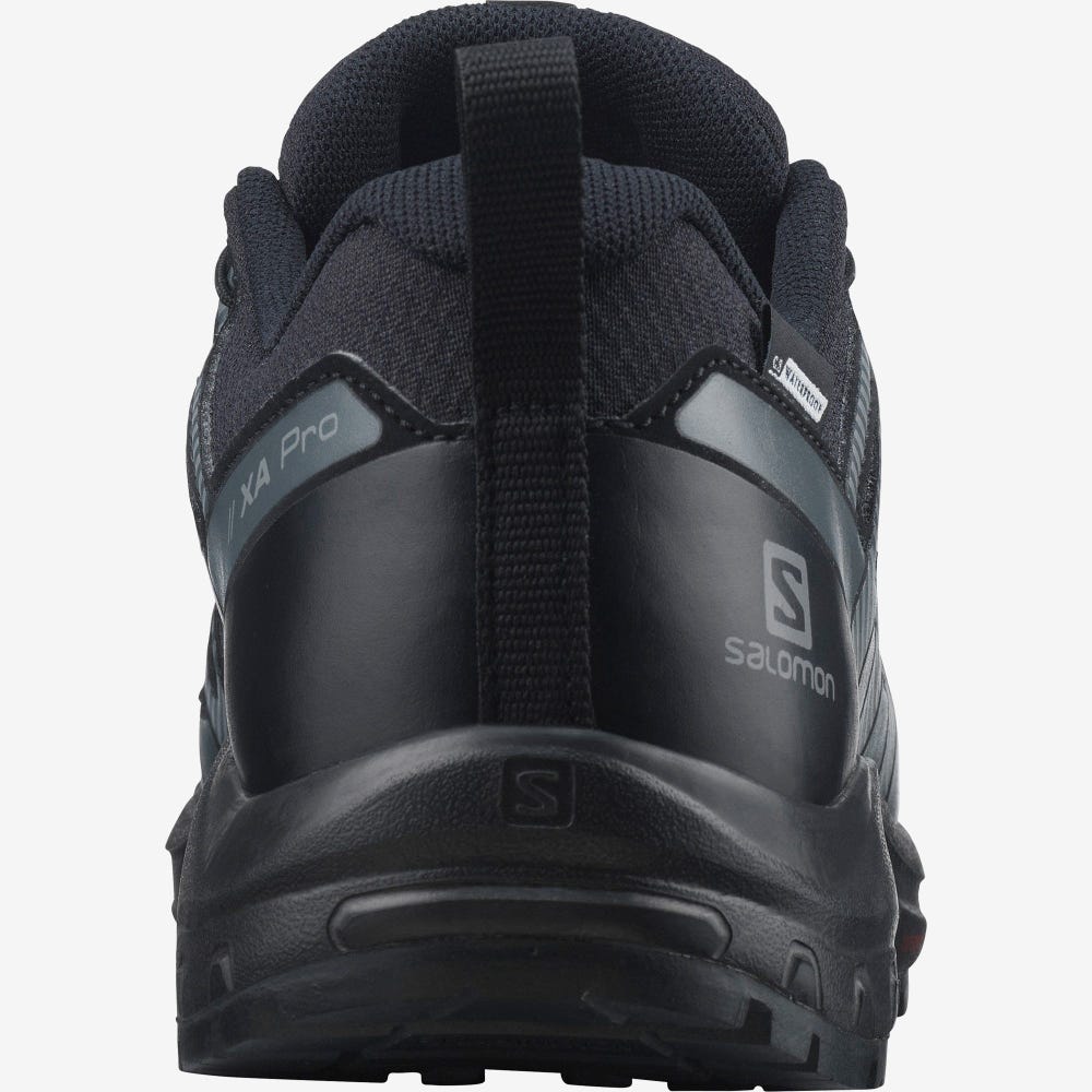 Salomon XA PRO V8 CLIMASALOMON™ WATERPROOF Vandringskängor Barn Svarta | SE-914367