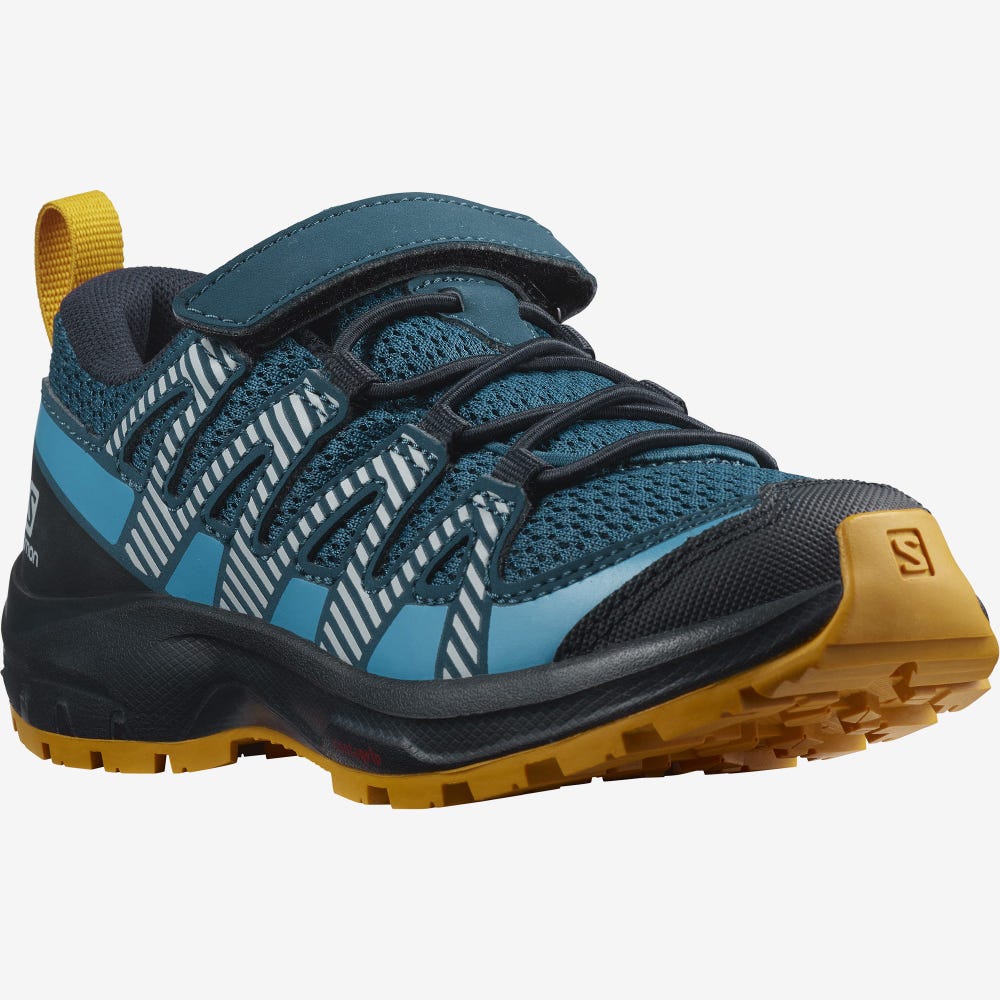 Salomon XA PRO V8 Vandringskängor Barn Blå | SE-675083