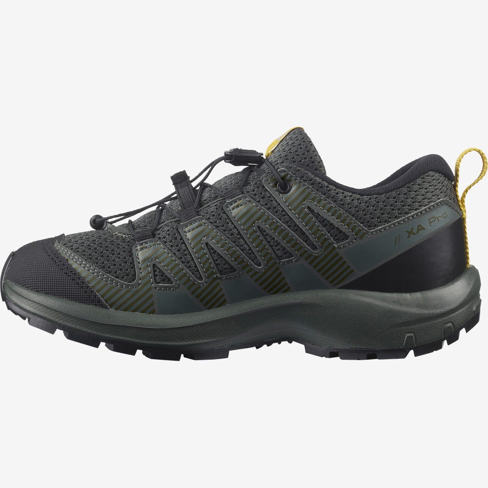 Salomon XA PRO V8 Vandringskängor Barn Svarta | SE-528917