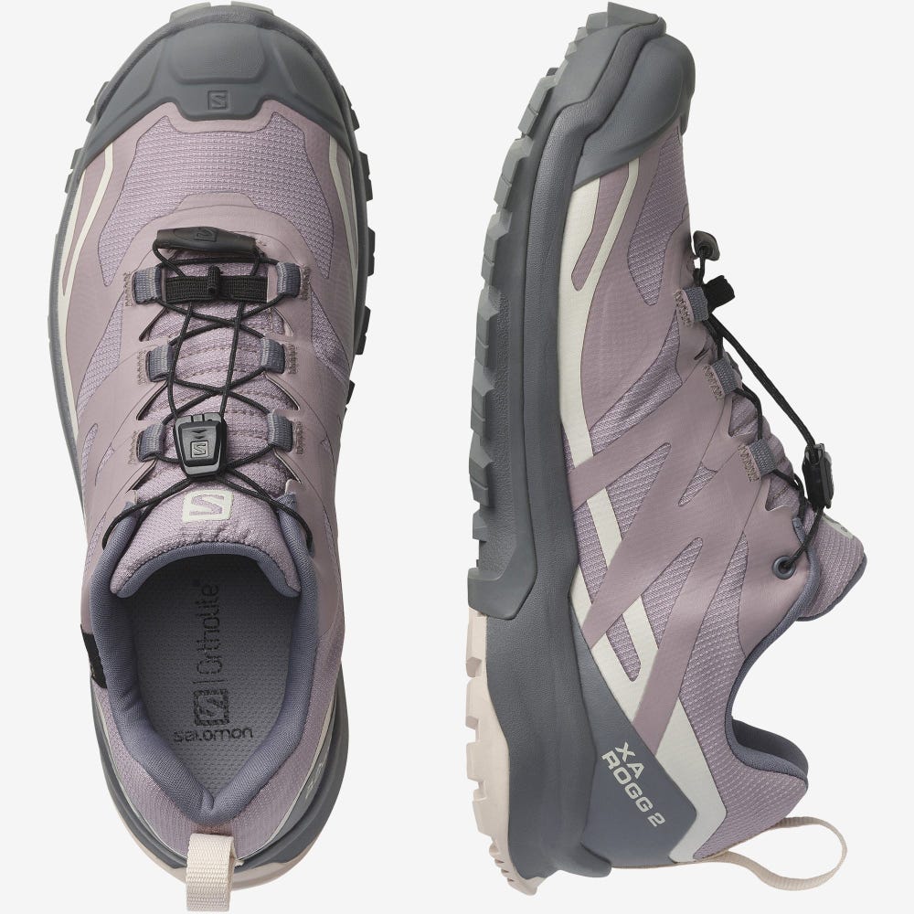 Salomon XA ROGG 2 GORE-TEX Trailskor Dam Grå | SE-618073