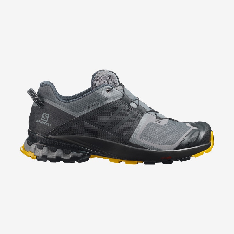 Salomon XA WILD GORE-TEX Vandringsskor Herr Grå/Svarta | SE-510793