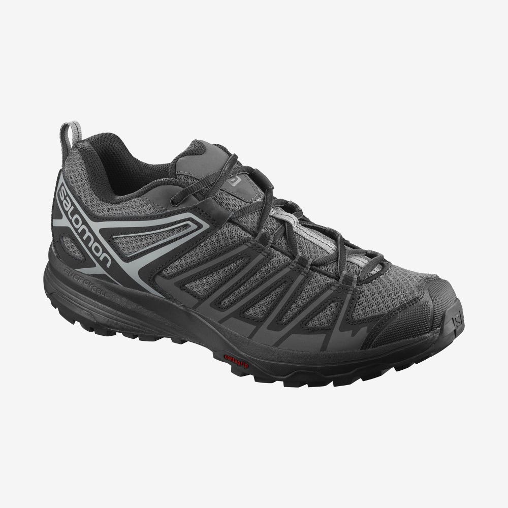 Salomon X CREST Vandringsskor Herr Grå/Svarta | SE-830956