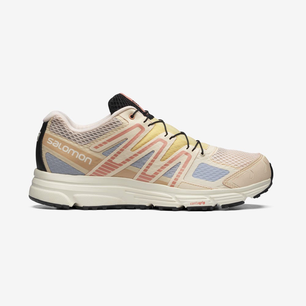 Salomon X-MISSION 4 Sneakers Dam Orange/Blå/Orange | SE-948362