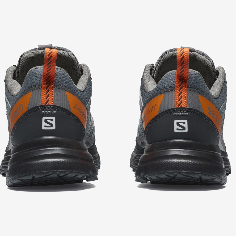 Salomon X-MISSION MYST Sneakers Dam Grå/Orange | SE-523098