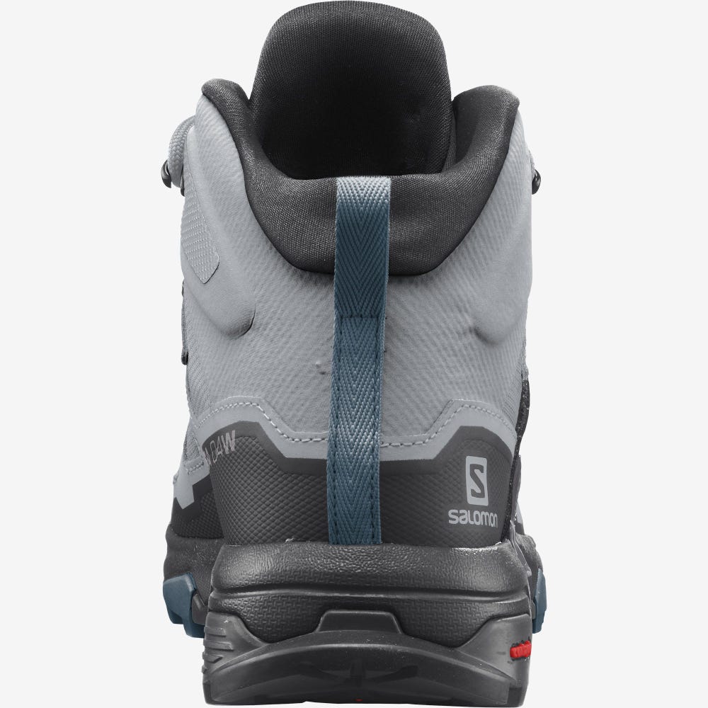 Salomon X ULTRA 4 MID GORE-TEX Vandringskängor Dam Svarta/Blå | SE-532987