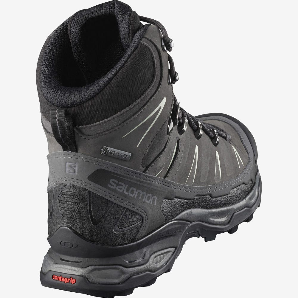 Salomon X ULTRA TREK GORE-TEX Vandringskängor Dam Svarta/Grå | SE-468159