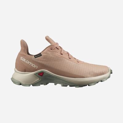 Salomon ALPHACROSS 3 GORE-TEX Trailskor Dam Beige | SE-857901