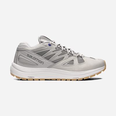 Salomon ODYSSEY 1 ADVANCED Sneakers Dam Beige/Grå/Blå | SE-960238