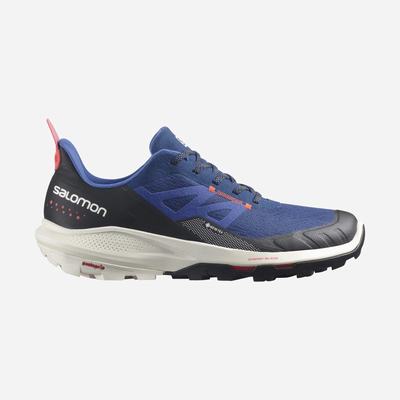 Salomon OUTPULSE GORE-TEX Vandringsskor Herr Blå/LjusGula/Röda | SE-250961