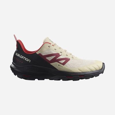 Salomon OUTPULSE GORE-TEX Vandringsskor Herr Bruna/Svarta/Röda | SE-706942