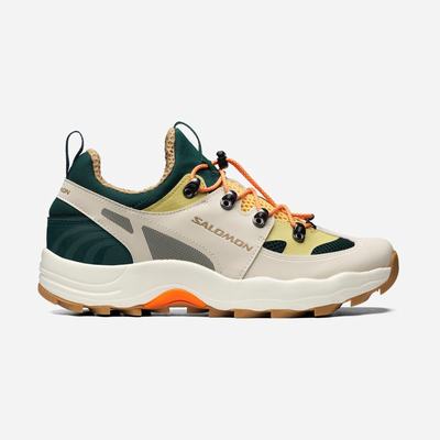 Salomon RAID WIND Sneakers Dam MörkGröna/Orange | SE-823964