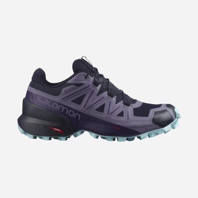 Salomon SPEEDCROSS 5 GORE-TEX Trailskor Dam Marinblå/Blå | SE-092845