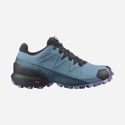 Salomon SPEEDCROSS 5 GORE-TEX Trailskor Dam Blå/Lavendel | SE-350697