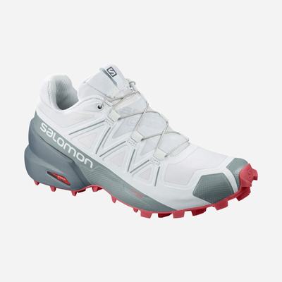 Salomon SPEEDCROSS 5 Trailskor Dam Blå/MörkRöda Rosa | SE-483095