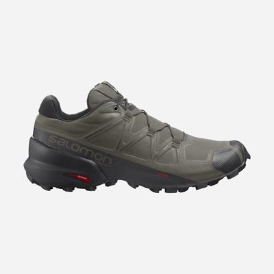 Salomon SPEEDCROSS 5 WIDE Trailskor Herr Olivgröna/Svarta | SE-875063