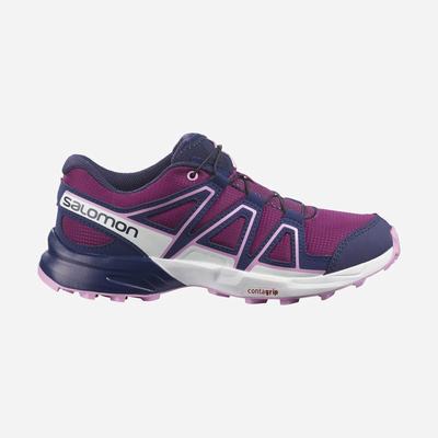 Salomon SPEEDCROSS Vandringskängor Barn Lila/Blå/Lila | SE-976413