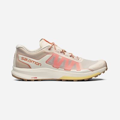 Salomon ULTRA RAID Sneakers Dam Beige/LjusBruna/Orange | SE-653179