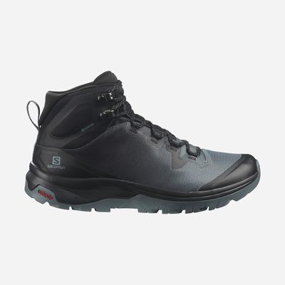 Salomon VAYA MID GORE-TEX Vandringskängor Dam Grå/Svarta | SE-671053