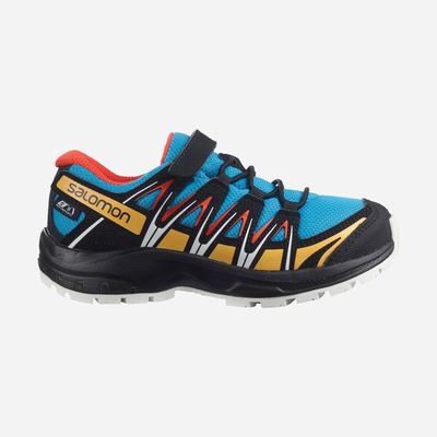 Salomon XA PRO 3D CSWP K Vandringskängor Barn Blå/Svarta/Aprikos | SE-307981