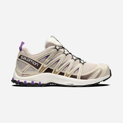 Salomon XA PRO 3D Sneakers Dam Beige/Choklad/Kungsblått Lila | SE-639752