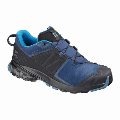 Salomon XA WILD GORE-TEX Vandringsskor Herr Blå/Svarta | SE-356741