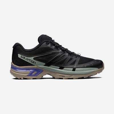 Salomon XT-WINGS 2 Sneakers Dam Svarta/LjusTurkos Grå | SE-206974