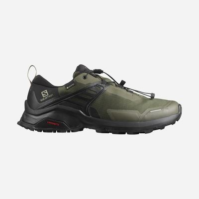 Salomon X RAISE GORE-TEX Vandringsskor Herr Olivgröna/Svarta | SE-978263