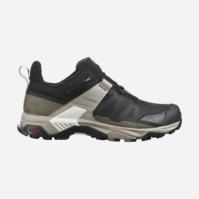 Salomon X ULTRA 4 GORE-TEX Vandringsskor Herr Svarta/Khaki/LjusGula | SE-879316