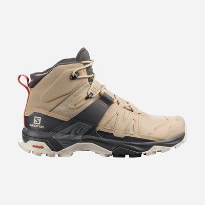 Salomon X ULTRA 4 MID GORE-TEX Vandringskängor Dam LjusBruna | SE-138945