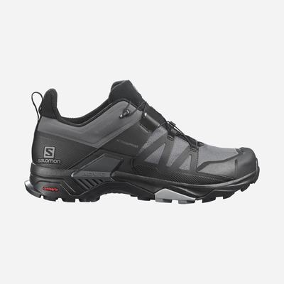 Salomon X ULTRA 4 WIDE GORE-TEX Vandringsskor Herr Grå/Svarta | SE-305617