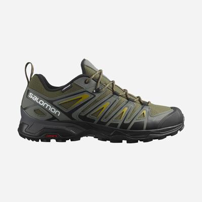 Salomon X ULTRA PIONEER CLIMASALOMON™ WATERPROOF Vandringsskor Herr Olivgröna/Grå | SE-962174